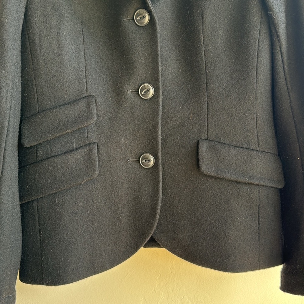 Like New Rag & Bone Slade Wool Blazer Jacket Black sz 2 XS - Picture 5 of 7